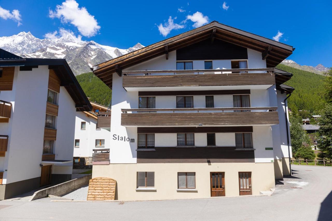 Haus Slalom Daire Saas Fee Dış mekan fotoğraf