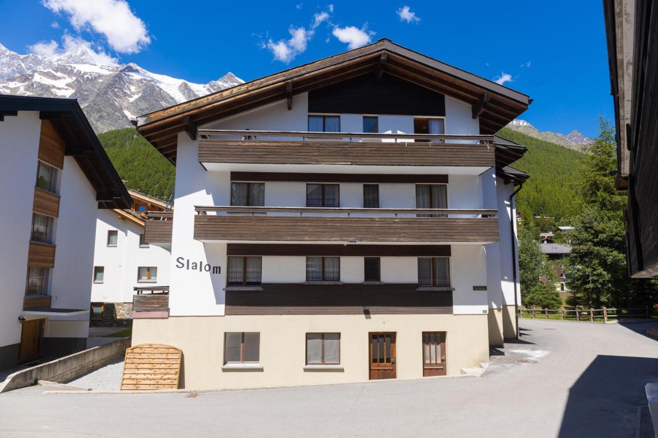 Haus Slalom Daire Saas Fee Dış mekan fotoğraf