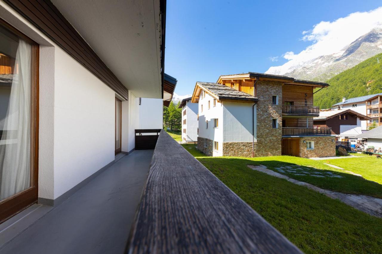 Haus Slalom Daire Saas Fee Dış mekan fotoğraf