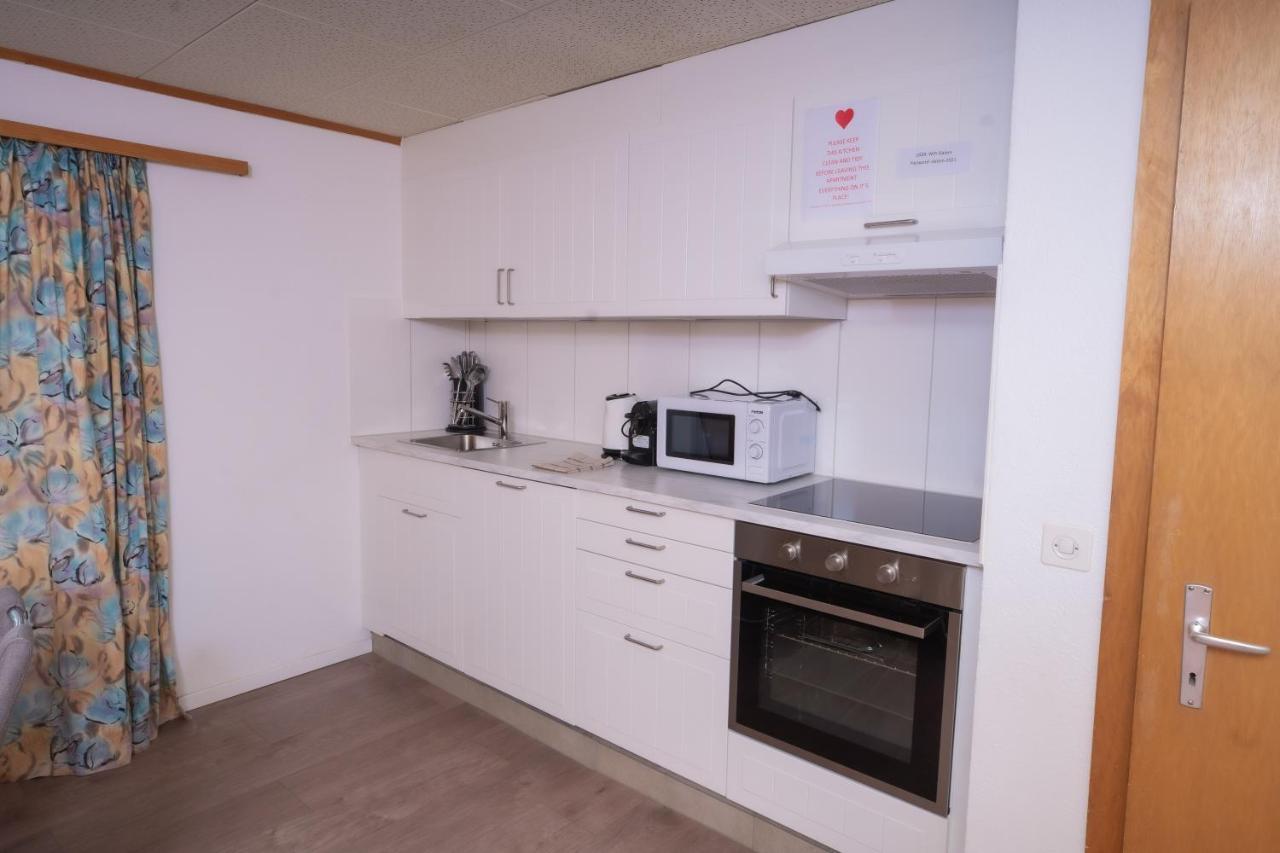 Haus Slalom Daire Saas Fee Dış mekan fotoğraf