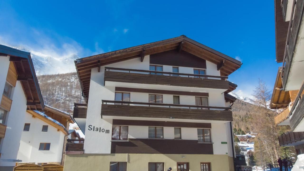 Haus Slalom Daire Saas Fee Dış mekan fotoğraf
